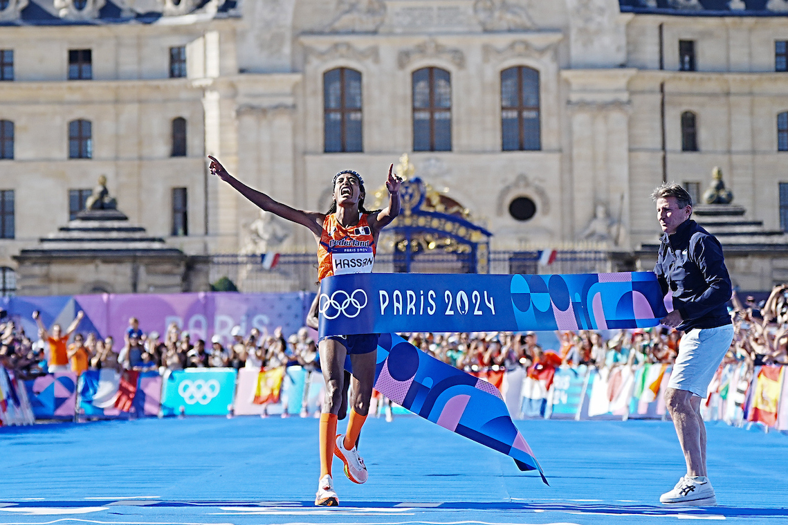 Sifan Hassan triumphierte in einer dramatischen Marathon-Entscheidung. Bild: Christel Saneh / World Athletics