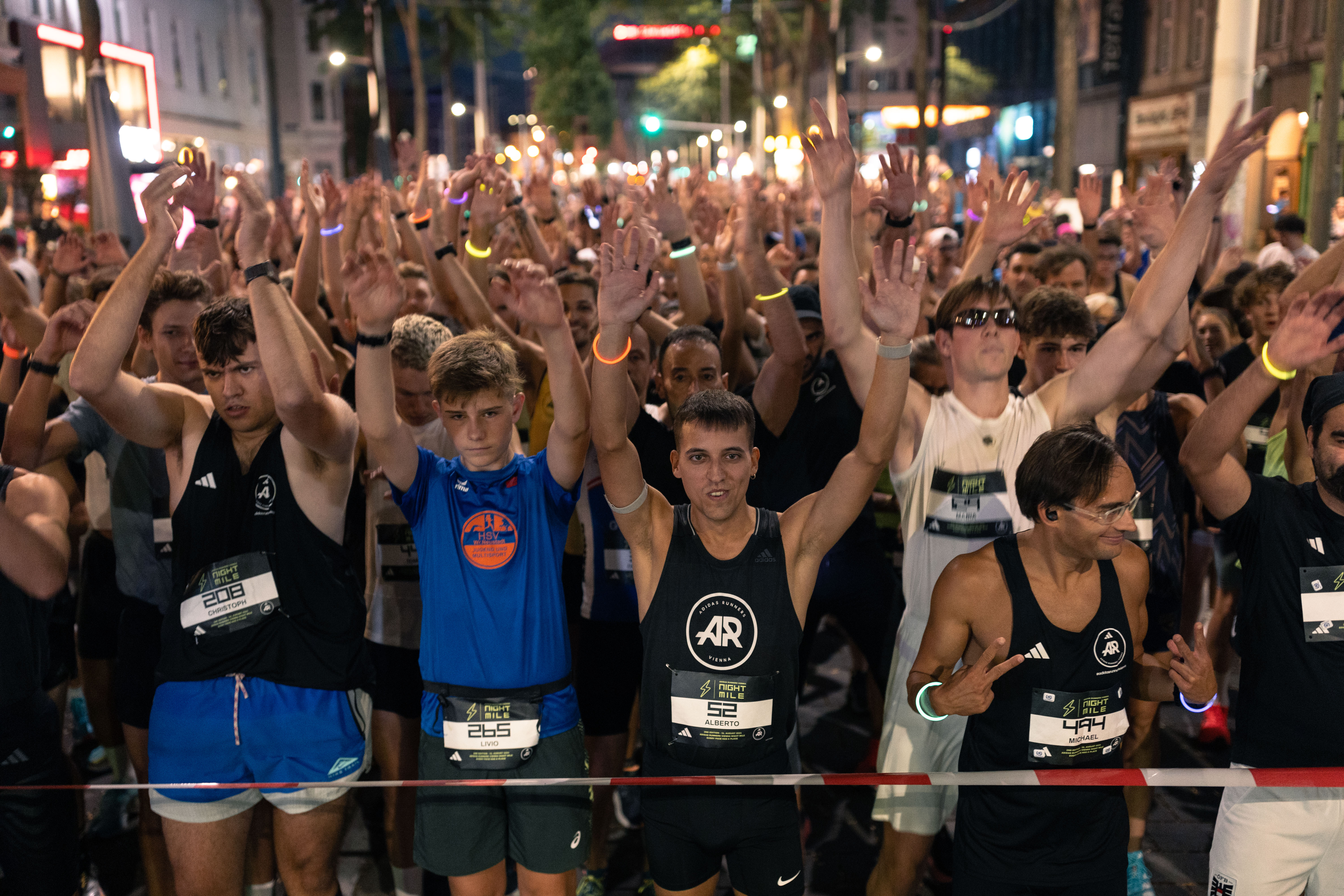 adidas Runners Vienna Night Mile. Bild: Markus Frühmann