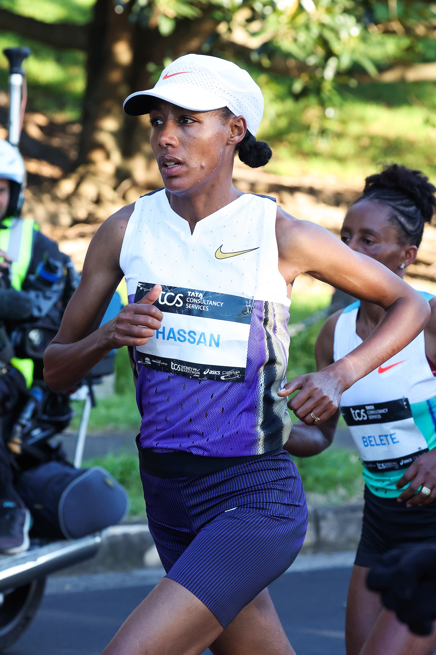 Sifan Hassan, hier beim Sydney-Marathon Ende August, wird ihren nächsten Marathon in New York laufen. Foto: Victah Sailer
