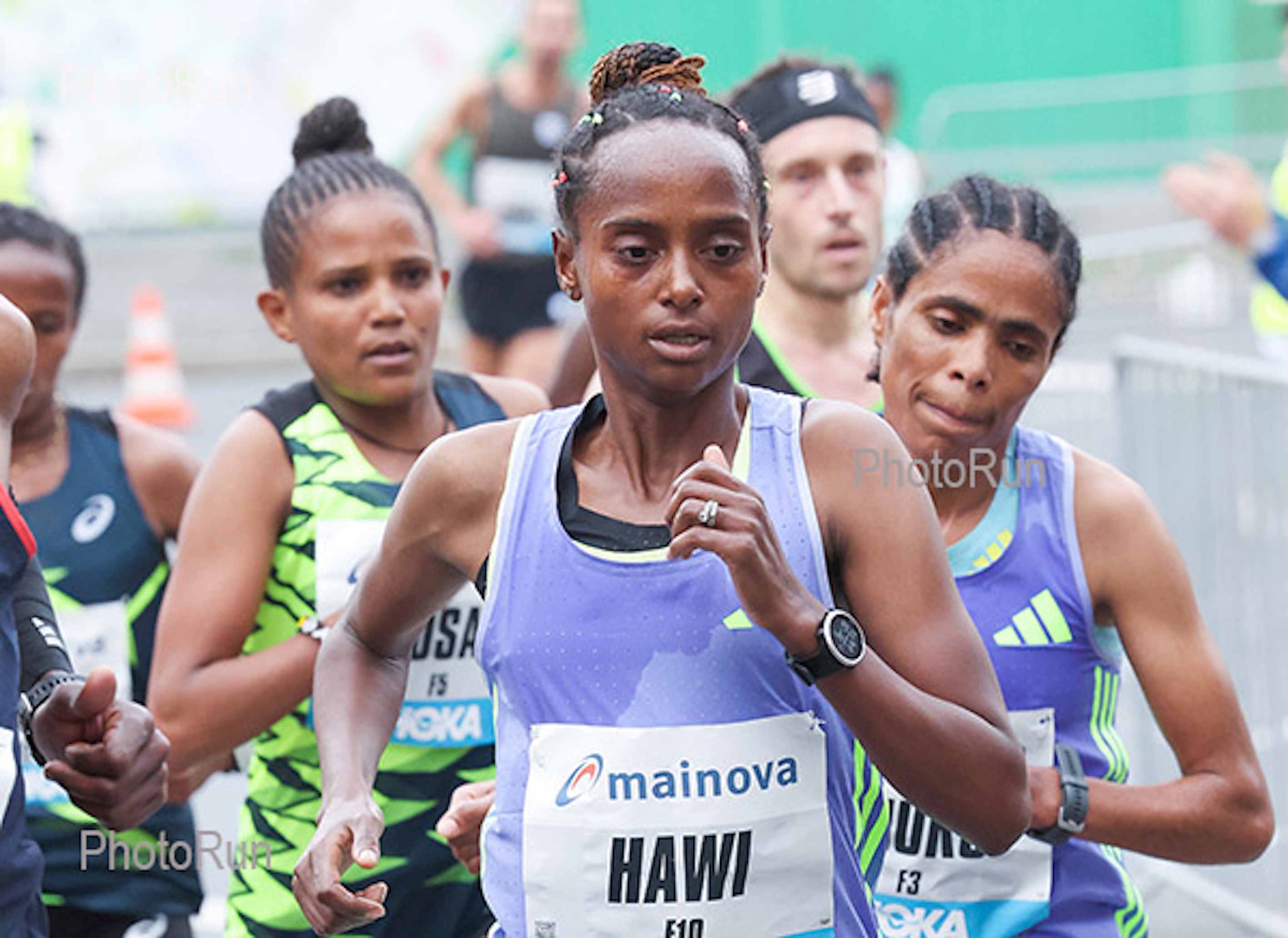 Ein Jahr nach ihrem Sieg in Frankfurt triumphierte Hawi Feysa auch in Chicago. Bild: Victah Sailer